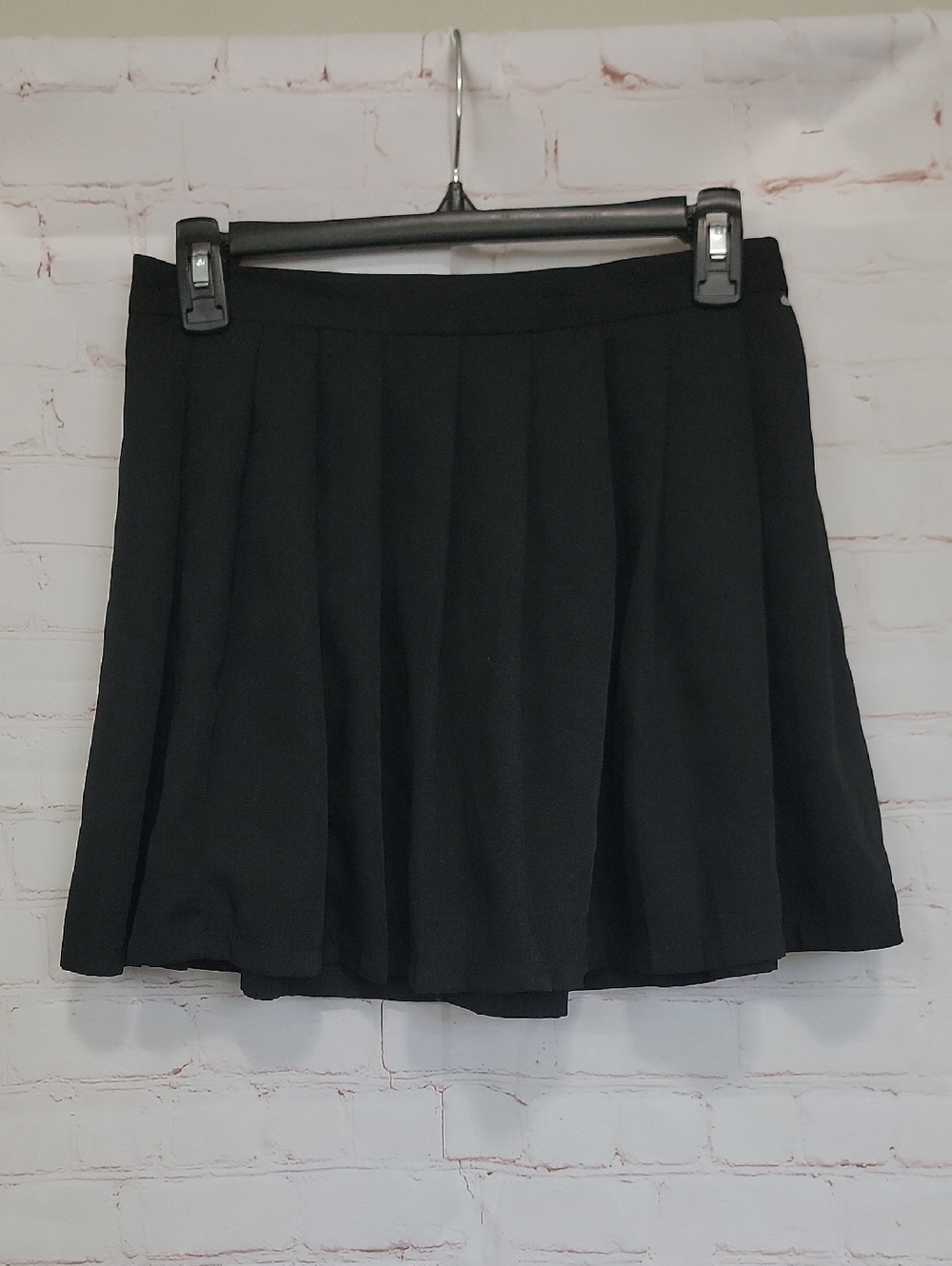 Girls Black Pleated Skirt - Classic School Style